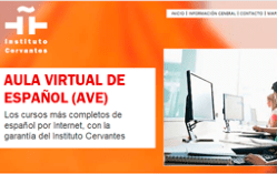 Proyecto 'Aula Virtual de Español'. (c) Instituto Cervantes
